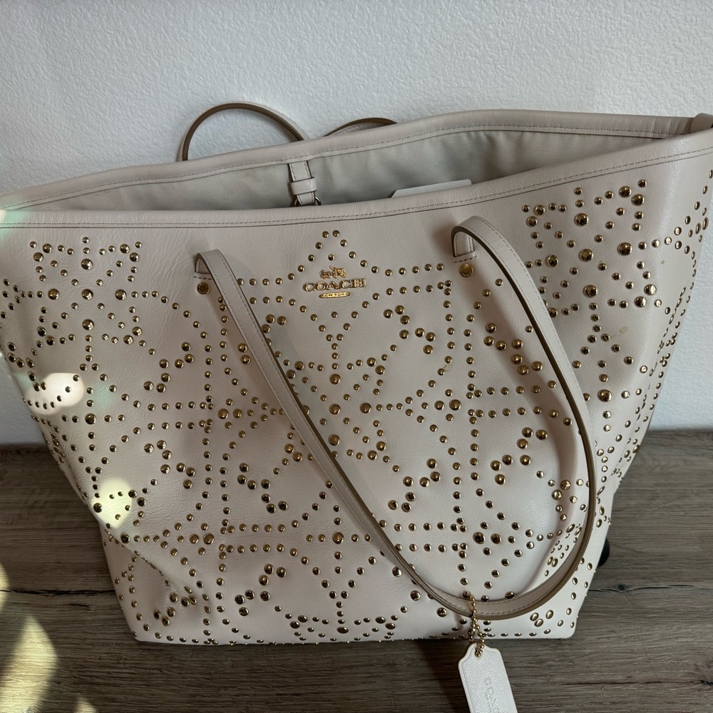 Coach Studded Tote